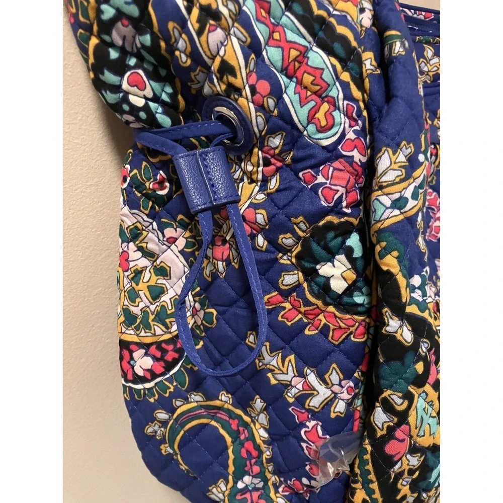 Vera Bradley Iconic Glenna Satchel Purse Romantic Paisley NWT $118